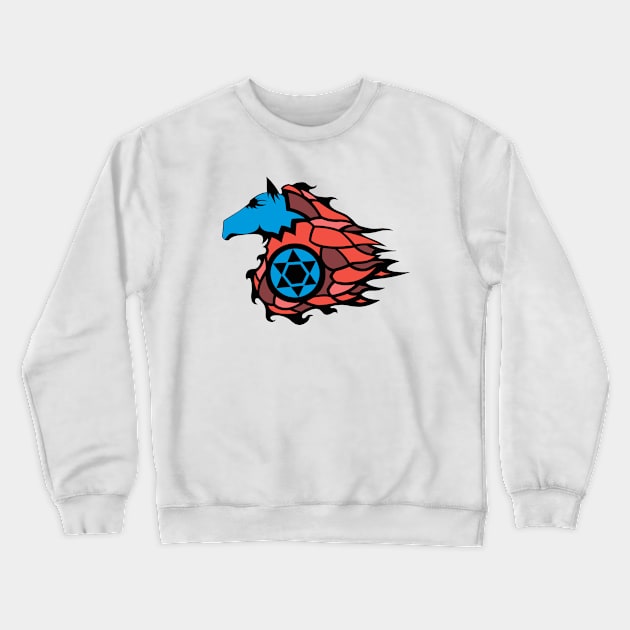 SpeedHorse Crewneck Sweatshirt by BenDraw